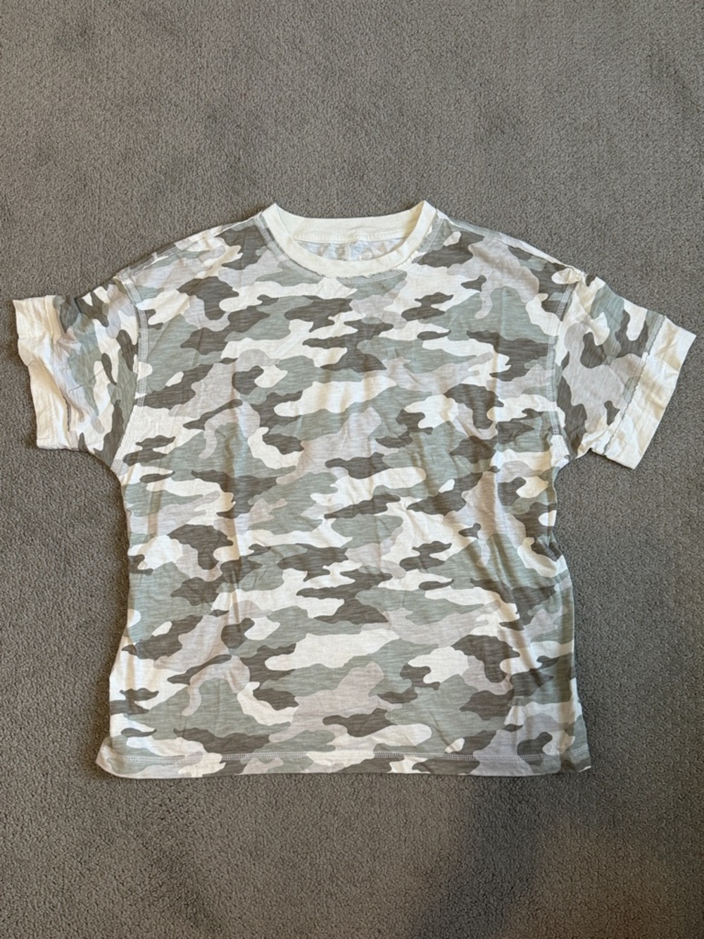 Aerie Oversized Camo Shirt